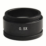 Auxiliary Stereo Microscope Objective Lens, 0.3X/0.5X/0.7X/2.0X Magnification Options, 42mm Mounting Thread(0.5X)