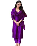 Gosriki Women'S Rayon Viscose Straight Embroidered Kurta With Pant & Dupatta (Bagicha Begani-Vks02-Gs_Xxl_Begani_Xx-Large),Begani,2,B0F8Q8Y6CX