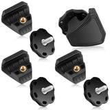4 Pcs Football Helmet Clips, Football Visor Clips Helmet Screws Fasteners Football Helmet Accessories for Oakley Helmet Visor Qu
