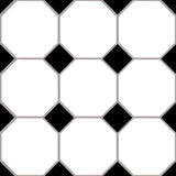 FloorPops Hudson Peel & Stick Floor Tiles, Black