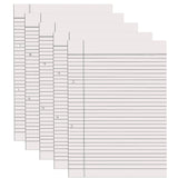 Ublic A4 Ruled White Project Sheets Loose Leaf Filler Paper, 100 Sheet, 11.3 X 8.7 Inch, (Single Side Ruled), For Art & Craft, P