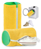 Akm Store Premium Shoe Washing Machine Bag Reusable Microfiber Sneaker Laundry Bag With 360 Protection, AntiDamage Zipper, Sh