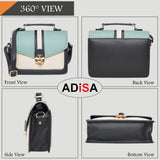 Adisa Women'S Sling Bag (Green),Green,,B09KQBWQ39
