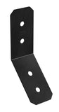 Simpson Strong-Tie APVKB45-4 Outdoor Accents Avant Collection ZMAX, Black Powder-Coated Knee Brace Connector for 4X