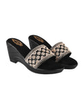 Shoetopia Women'S Mesh Sandal,Black,8,B0CQLJWVTZ