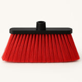 Healing Atlas LUZIA Red 14inch Pro Max Edition Ultra Dense Flagged Bristles HeavyDuty Push Broom Head Universal 7/8inch Thread