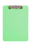 Maul Writing Board, Plastic, A4 clipboard, Hanging Loop Green