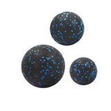 Club Bollywood3 Pieces Massage Balls Compact Myofascial Balls For Foot Training Lower Back Black Blue|Sporting Goods | Fitness R