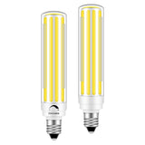 BROLSKUN E11 Led Bulb 150w Equivalent JDE11 120V Mini Candelabra Led Bulbs Dimmable 15W Bright 1500LM Daylilght White 6000K for