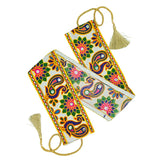 The Cool Grandmom Traditional Gujarati Broad Belt For Women For Garba Belt For Lehengas, Sarees, Suits, Navratri Dresses | Size