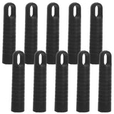 Unomor 10Pcs Mop Handle End Caps Replacement Grips for 1 Inch Threaded Rods Broom Handle Caps Clothesline Stick Pole Accessories