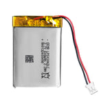 EEMB 3.7V Lipo Battery 600mAh 503042 Lithium Polymer ion Battery Rechargeable Lithium ion Polymer Battery with JST Connector Mak