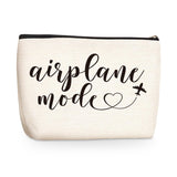 jealance Funny Airplane Travel Gifts for Women Makeup Bag Travel Essentials Cosmetic Bag Travelers Toiletry Bag Flight Vacation
