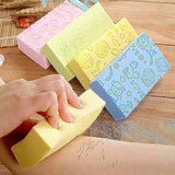Istore Exfoliating Sponge Ultra Soft Bath Scrubber for Kids Body Scrub for Bathing Exfoliator Sponge for Body Wash,Body Dead Ski