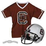Franklin Sports South Carolina Gamecocks Kids College Football Uniform Set - NCAA Youth Football Uniform Costume - Helmet, Jerse