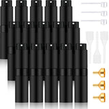 Beieverluck 15 Pieces 8ML Travel Perfume Atomizer Refillable Perfume Bottle Portable Cologne Sprayer for Perfume Women Men, Blac