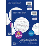 Multi-Program Handwriting Paper, 1/2 Ruled, White, 500 SheetsPer Pack, 2 Packs