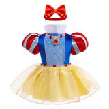 Dressy Daisy Baby Girls Princess Costumes Infant Birthday Party Fancy Romper Halloween Dress with Headband Size 18-24 Months