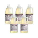 Mrs. Meyers Clean Day Lavender Laundry Detergent Concentrated Loads Per Bottle 64 Fl Oz (Pack of 5)