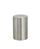 Aspen Creative 24019-21, 1 Pack Steel Lamp Finial in Brushed Nickel Finish, 1 1/4 Tall