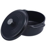 Victoria Cast Iron Large Dutch Oven with Lid and Dual Handles. 7 Quart Pot Seasoned with 100% Kosher Certified Non-GMO Flaxseed