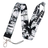 Pinstant Chainsaw Man Anime Manga 17.7 Neck Lanyard Keychain Holder ID Badge Mobile Phone Pin Strap
