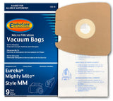 EnviroCare Replacement Micro Filtration Vacuum Bags made to fit Eureka Style MM Eureka Mighty Mite 3670 and 3680 Series Canister