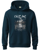 ADRO Hoodies for Men | Printed Hoodie for Men | Cotton Hoodie | Mens Hoodies | Sweatshirt for Men | Hooded Hoodie | H24-CHILL-SB-L Teal,Teal