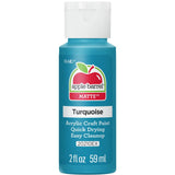 Apple Barrel Acrylic Paint in Assorted Colors, 2 Fl Oz (Pack of 1), 20210, Turquoise