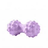 Heavenglow RaisedPimple Peanut Massage Ball Deep Tissue Textured Fascia Ball Portable Body Massager Easy To Use For Relaxation,