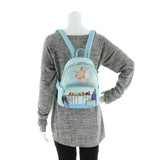Loungefly Dumbo 80Th Anniversary Don'T Just Fly Mini Backpack Light Blue