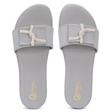 Ortho Joy Doctor Footwear For Women|| Fancy Slipper For Women || Orthopedic Women'S Fancy Slipper/Fancy Sandal For Women,Grey,7,B0D5RBHX39