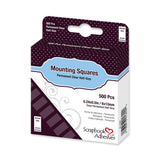 Scrapbook Adhesives by 3L Scrapbook Adhesives Mounting Squares, 500 pcs (0.24X 0.5 inch) Clear