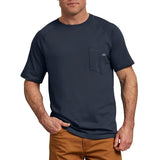 Dickies mens Short Sleeve Performance Cooling Tee Bigtall Shirt, Dark Navy, 3X US