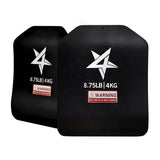 Yes4All 3D Weight Vest Plates 8.75LB Pairs with Curved Ergonomic Design for Plate Carrier, Body Workout, Intensive Training, Ruc