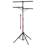 Gator Frameworks Quadpod Lighting Stand for up to (8) PAR Style Lights, 110lbs. Weight Capacity (GFW-LIGHT-LS2000)