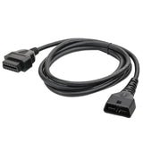 iKKEGOL Full 16 Pin OBD2 OBD II Male to Female Extension Cable Cord Diagnostic Tool Adapter for Auto Car Vehicle Truck 24V All O
