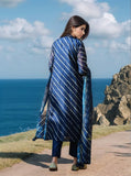 Gosriki Women'S Rayon Viscose Straight Leheriya Printed Kurta With Pant & Dupatta (Doremi Navy-Vks05-Gs_3Xl_Navy_Xxx-Large),Navy Blue,3,B0F8ZWRZZM