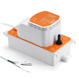 TURBRO 100-240 V, 120 GPH, 1/30 HP, 26Ft Condensate Pump for HVAC, Automatic Condensation Removal with 20Ft Tubing, for Air Cond