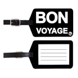 Nutcase Designer Luggage Travel Baggage Tags Single Tag With Name Card Inside Bon Voyage