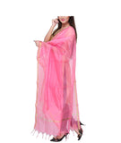 Chanderi Silk Stole,Scarf,Sarong,Dupatta 2.5Meter