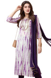 Anni Designer Women'S Rayon Viscose Printed Straight Kurta With Pant & Dupatta (Tiedye Begani-Vks04_4Xl_Violet_Xxxx-Large),Violet,4XL,,,