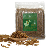 HANDPOINT Black Soldier Fly Larvae Superior to Dried Mealworms for Chickens - Non-GMO - Treats for Birds Chickens Hedgehog Hamst
