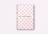 The Umbrella Store Self Care Journal, Safe Space Diary, A5 Harbound Notebook 100 Pages Blank (Safe Space)