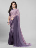 Pratham Blue Womens Silk Saree With Blouse Piece (Pb-229_Purple)