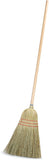 Carlisle FoodService Products 4134967 Corn Blend Warehouse Broom Straw with Wood Handle, 10inch Bristle Trim, 55inch Length, Natural (