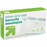 Boxed Peel & Stick Envelopes 3.625X6.5 55/Pkg-Security #6