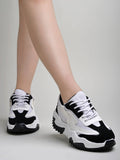 Shoetopia Smart Casual Comfortable Black Sneakers For Women & Girls-Eu39,Black,6,B0D76TKSRB