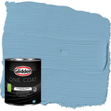 Glidden Interior Paint + Primer: Blue/Arabella, One Coat, Eggshell, 1-Quart