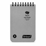 NEELGAGAN Five in One Pocket Spiral Notebook No. 02 | 160 Pages (80 Sheets) | 11 x 7 cm | Ruled Pocket Memo Notebook with 5 Colo